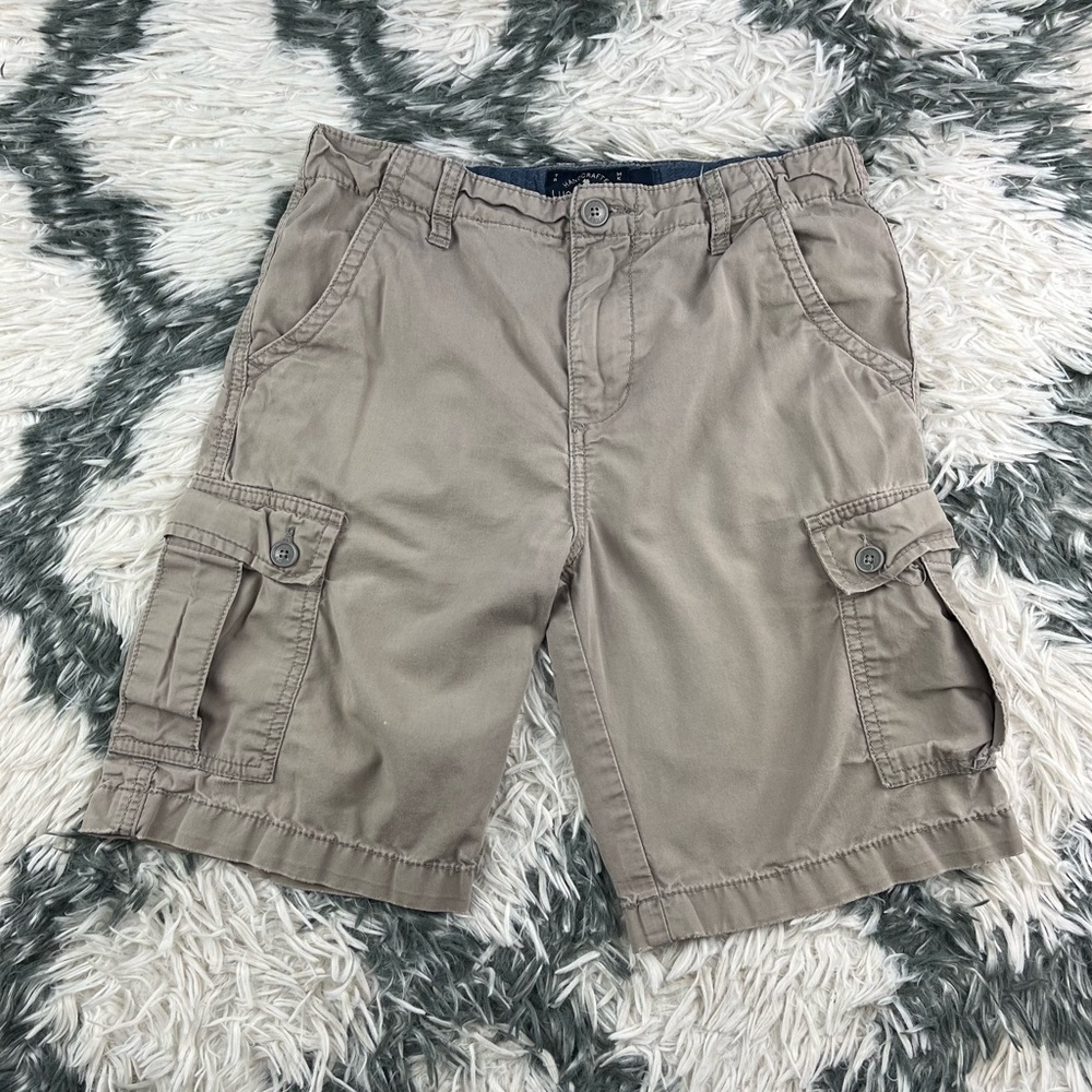 Lucky Brand Boys Cargo Shorts Khaki Size 12